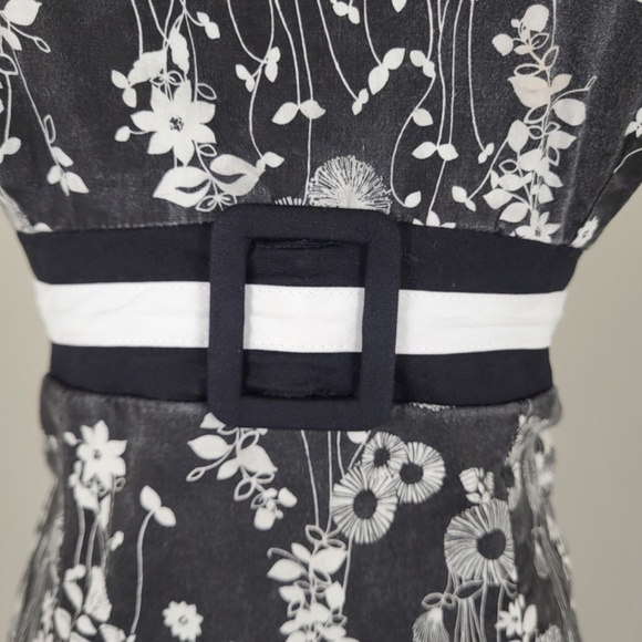 FREE W Purchase Floral Mini Dress Strapless petticoat tube top - Picture 6 of 16